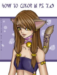 Wie man ein Bild mit PS 7.0 coloriert~